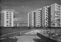 Wohnsiedlung Neue Vahr. Bremen 1957-61