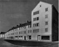 Wohnbebauung Kreuzkirche. Hannover 1950-51