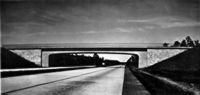 Autobahnbrücke Berliner Ring. Berlin 1937