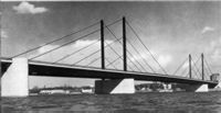 Theodor-Heuss-Brücke. Düsseldorf 1955-57