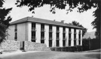 Französisches Gästehaus. Bad Godesberg 1951