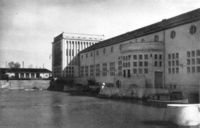 Isar-Kraftwerk. Finzing 1924-25