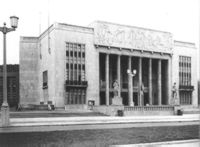 Deutsche Sporthalle. Ost-Berlin 1951