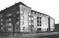 Wohnblock Barmbeker Straße. Hamburg 1924-28