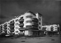 Wohnsiedlung Solbygg. Kristiansand / NOR 1946-48