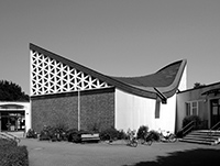 Christuskirche. Rostock 1970-71