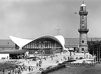 Gaststätte Teepott. Warnemünde 1968