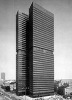 City-Hochhaus. Frankfurt 1973-74